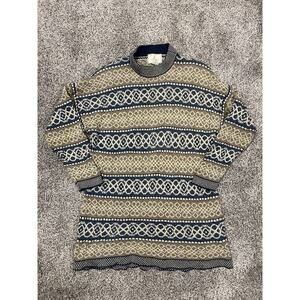 Vintage Express Tricot Women’s Knit Sweater Tunic Boxy Size Medium